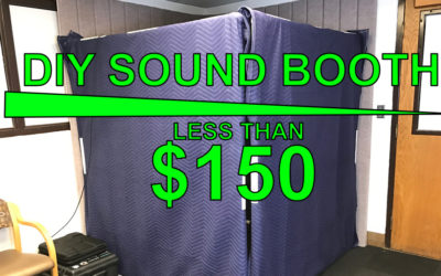 DIY $150 Studio Recording Sound Booth | Soundproofing Acoustic Panels